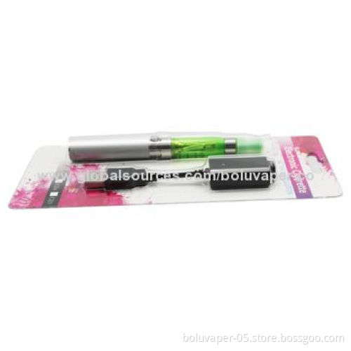 No Burning Tastes E-cigarette Starter Kits in Blister Pack, 650/900/1,100mAh Battery Capacities